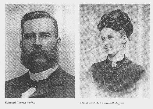 Edmund George Duffus and Louisa Swalwell
